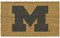 Memory Company NCAA Michigan Wolverines Rectangular Coir Door Mat 29.5" x 19.5"
